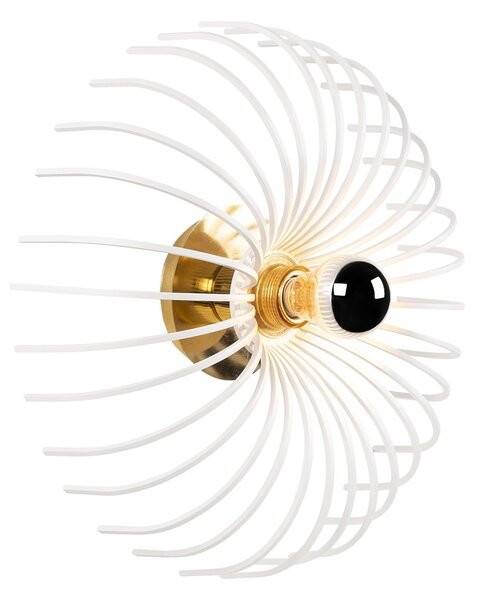 Opviq Nástenná lampa Aspendos II biela