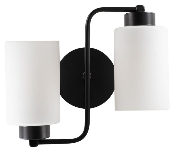 Opviq Nástenná lampa Balcova III čierna