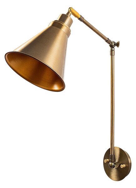 Opviq Nástenná lampa Berceste V zlatá