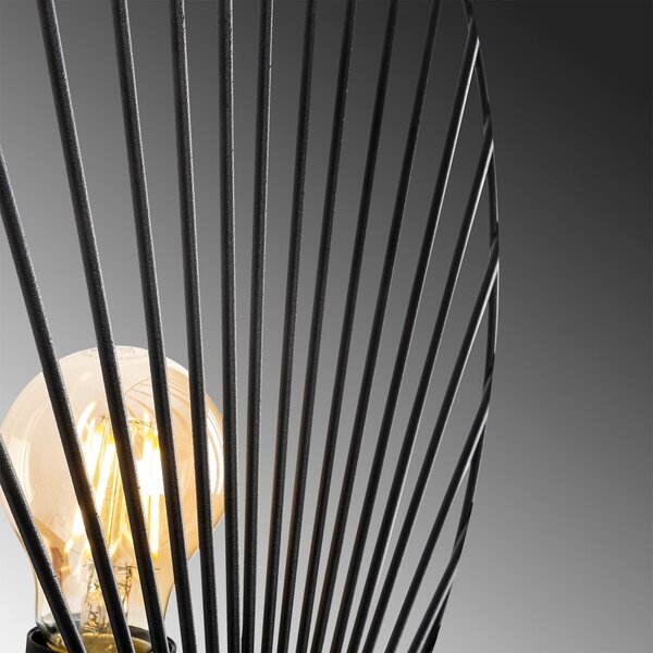 Opviq Nástenná lampa Byisoo čierna
