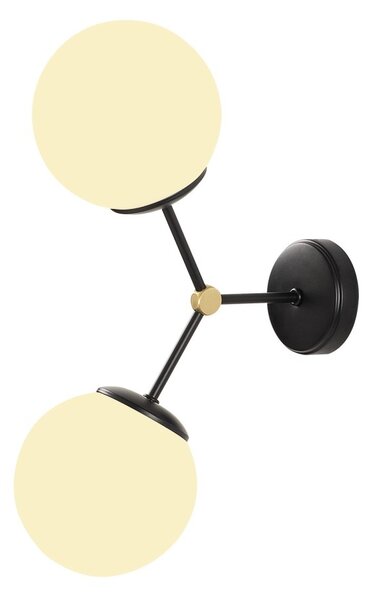 Opviq Nástenná lampa Damar čierna