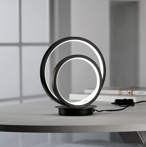 ONLI - LED stolná lampa NOELIA LED/10W/230V 22 cm čierna