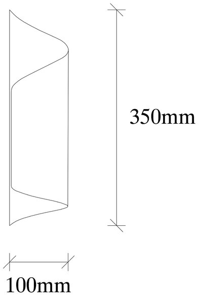Opviq Nástenná lampa Creama krémová