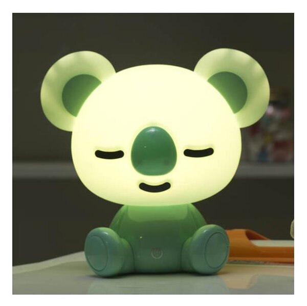 ONLI - LED stmievateľná detská nočná lampička PUPPIES LED/3W/230V 20 cm koala/zelená