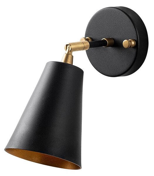 Opviq Nástenná lampa Evander čierna