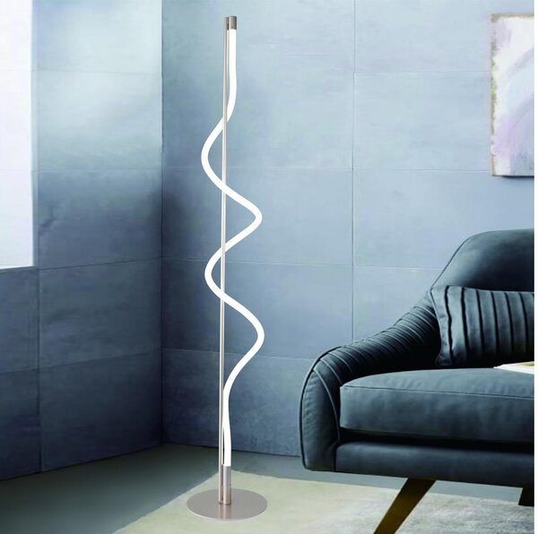 ONLI - LED stojacia lampa AMANDA LED/30W/230V matný chróm