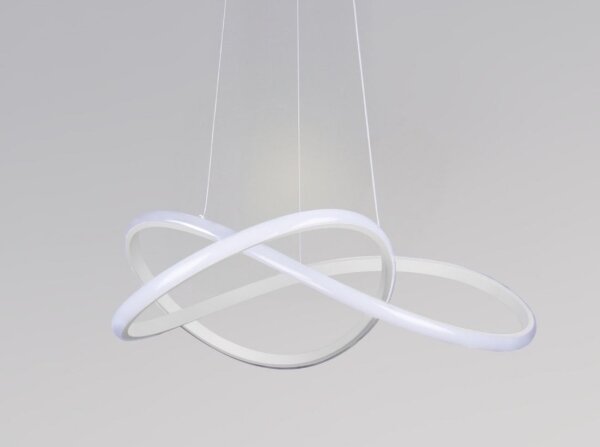 Stmievateľný LED luster na lane LED/85W/230V 3000-6500K + diaľkové ovládanie