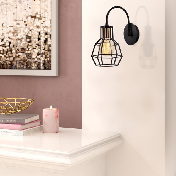 Opviq Nástenná lampa Kapadokya čierna