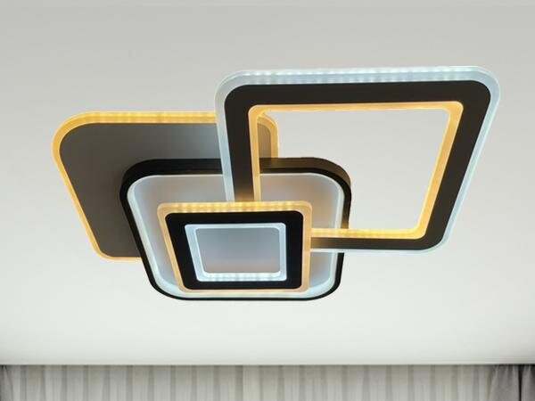 LED stmievateľné stropné svietidlo LED/105W/230V 3000-6500K + diaľkové ovládanie