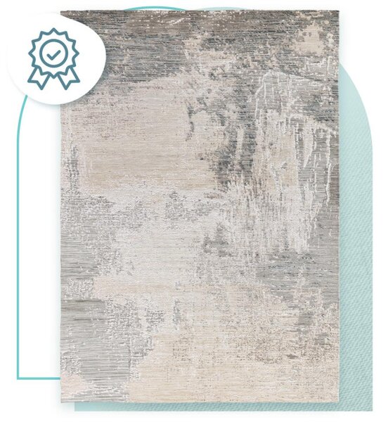 Koberec Maxima MXM-47 Taupe strieborný