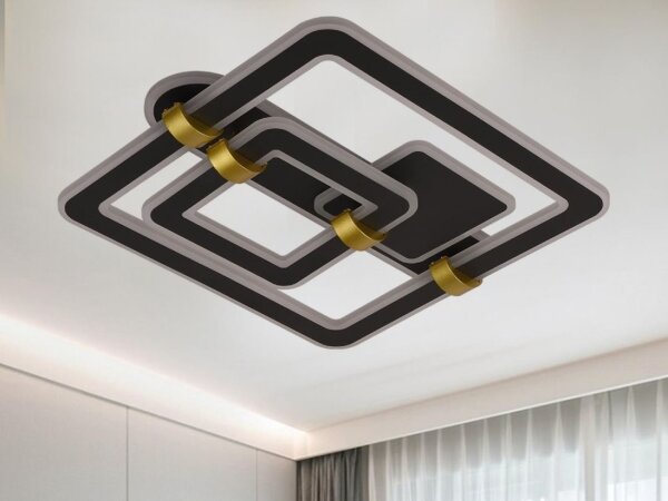 LED stmievateľné stropné svietidlo LED/140W/230V 3000-6500K + diaľkové ovládanie