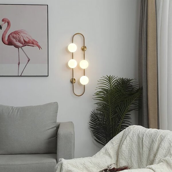TooLight Nástenná lampa KINKIET STYLE XIII zlatá