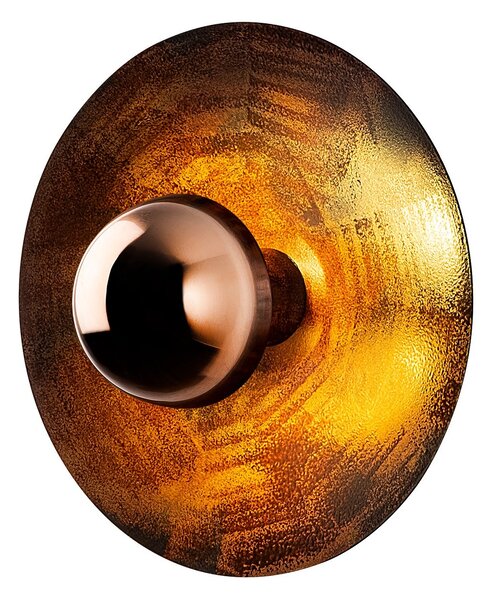 Opviq Nástenná lampa Kurt 28 cm medená