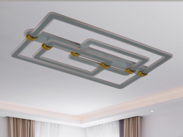 LED Stmievateľné stropné svietidlo LED/280W/230V 3000-6500K + diaľkové ovládanie
