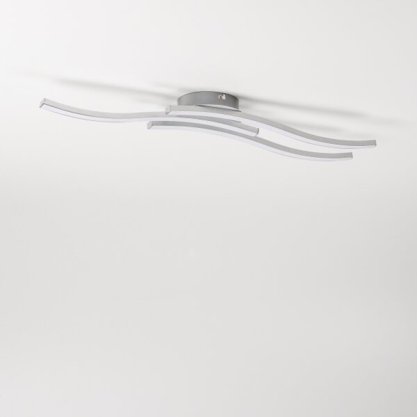 LED stropné svietidlo 3xLED/6W/230V 3000K strieborné