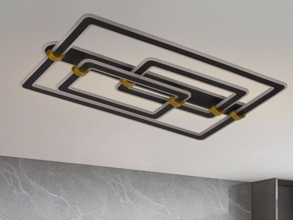 LED Stmievateľné stropné svietidlo LED/280W/230V 3000-6500K + diaľkové ovládanie