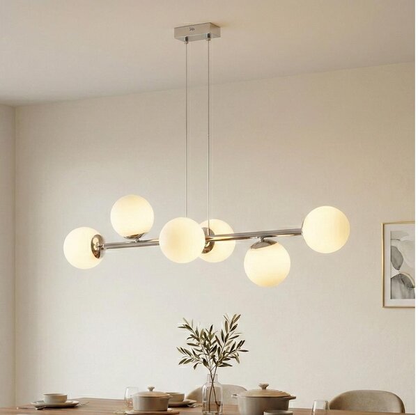 Brilagi - Luster na lanku MALONY 6xE14/20W/230V lesklý chróm