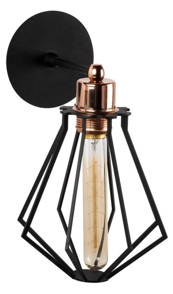 Opviq Nástenná lampa Oylat I čierna