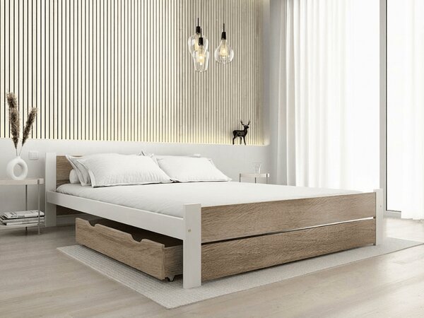 Úložný box pod posteľ 98 cm, dub sonoma