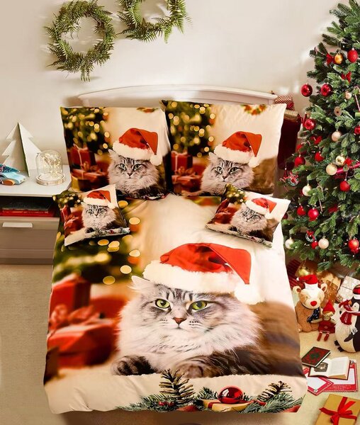 3D Bavlnené obliečky MAGIC PAWS farebné + obliečka na vankúšik 40x50 cm zdarma Rozmer obliečky: 70 x 90 cm | 140 x 200 cm