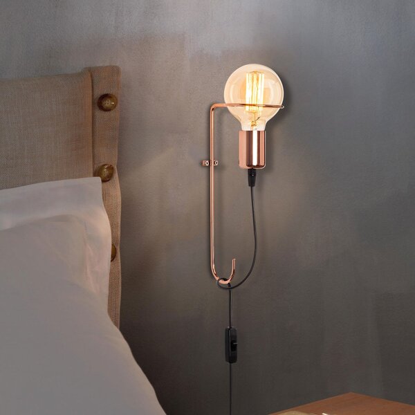 Opviq Nástenná lampa Pota medená