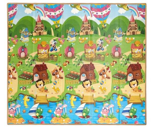Hracia podložka pre deti Play Colourful Animals T1