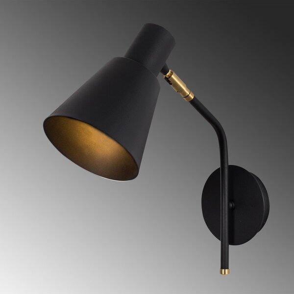 Opviq Nástenná lampa Sivani I čierna
