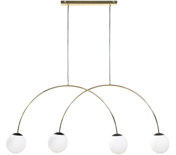Zuma Line 1219 - Závesný luster na lanku BOW 4xE14/10W/230V zlatá