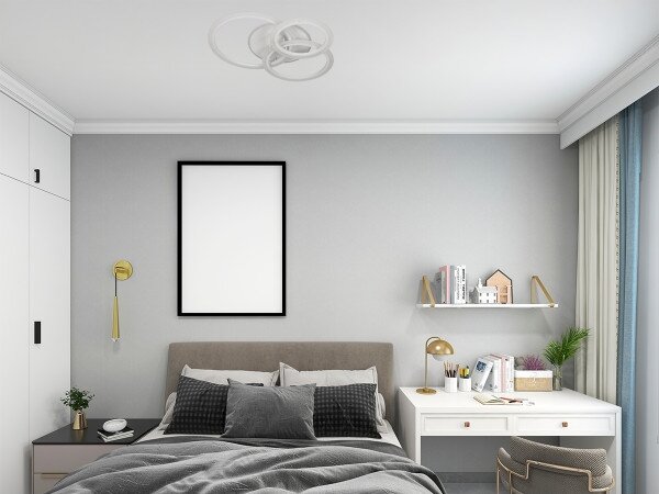 LED Stmievateľné stropné svietidlo LED/90W/230V 3000-6500K + diaľkové ovládanie