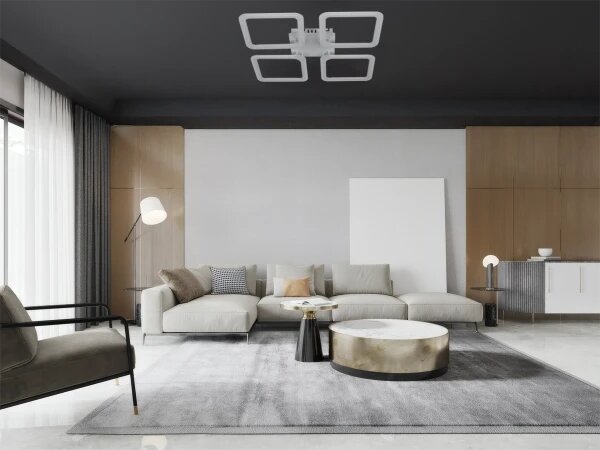 LED Stmievateľné stropné svietidlo LED/95W/230V 3000-6500K + diaľkové ovládanie