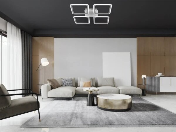 LED Stmievateľné stropné svietidlo LED/95W/230V 3000-6500K + diaľkové ovládanie
