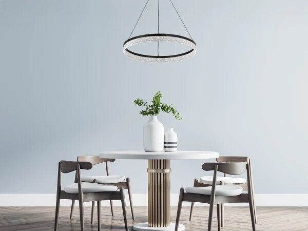 LED stmievateľný luster na lane ALIANZ LED/45W/230V 3000-6000K + diaľkové ovládanie