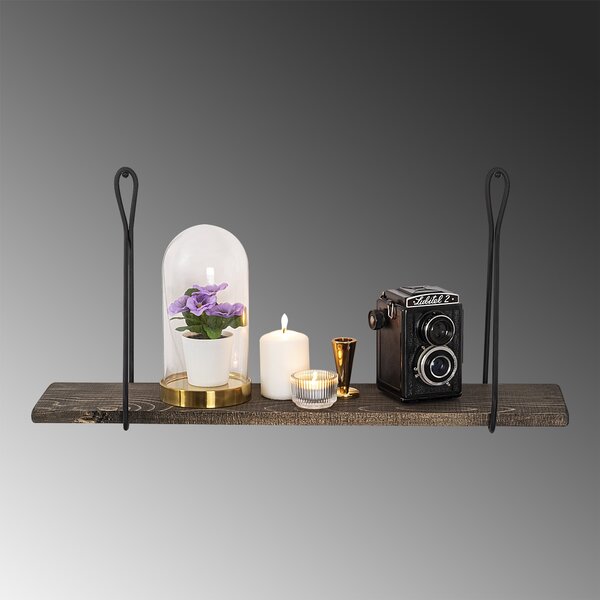 Kalune Design Nástenná polica AMARYLLIS orech