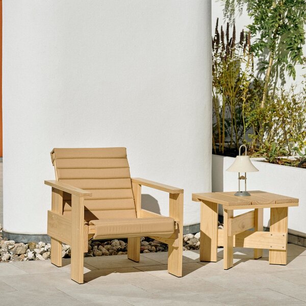 Záhradný stolík Crate Low Small, Iron Red – HAY