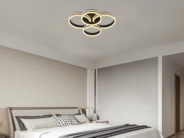 LED stmievateľný prísadený luster LED/150W/230V 3000-6500K + diaľkové ovládanie