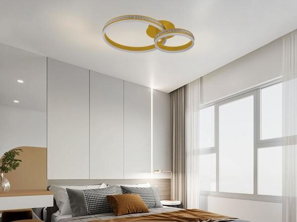 Stmievateľný prisadený LED luster LED/110W/230V 3000-6500K + diaľkové ovládanie