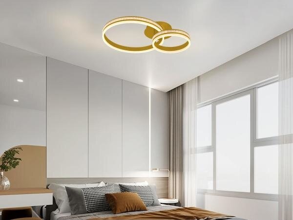 Stmievateľný prisadený LED luster LED/110W/230V 3000-6500K + diaľkové ovládanie