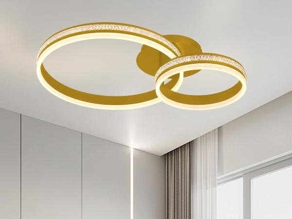 Stmievateľný prisadený LED luster LED/110W/230V 3000-6500K + diaľkové ovládanie