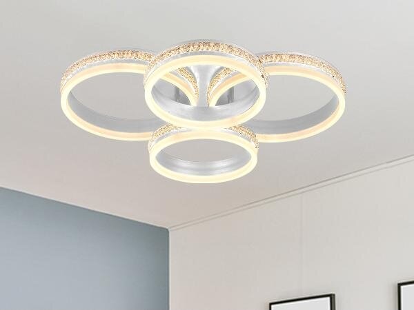 LED stmievateľný prisadený luster LED/150W/230V 3000-6500K + diaľkové ovládanie