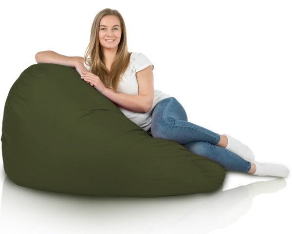 Sedací vak SAKO tmavozelený OUTDOOR