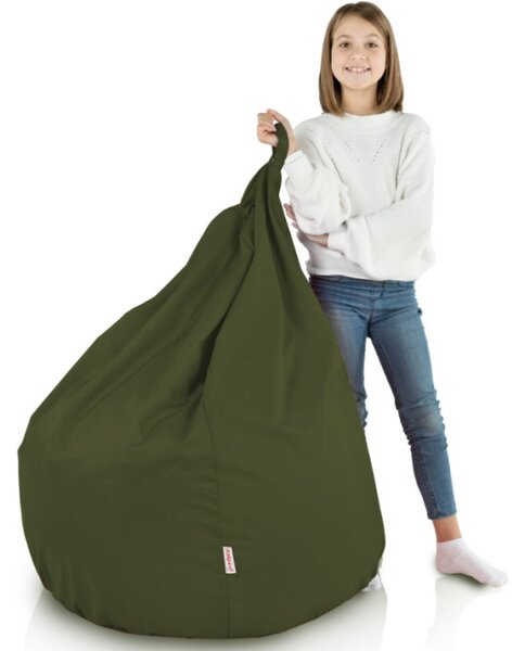 Sedací vak SAKO tmavozelený OUTDOOR