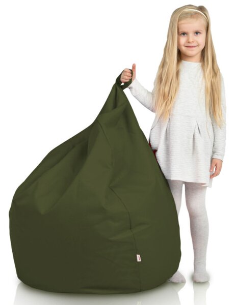 Sedací vak SAKO tmavozelený OUTDOOR