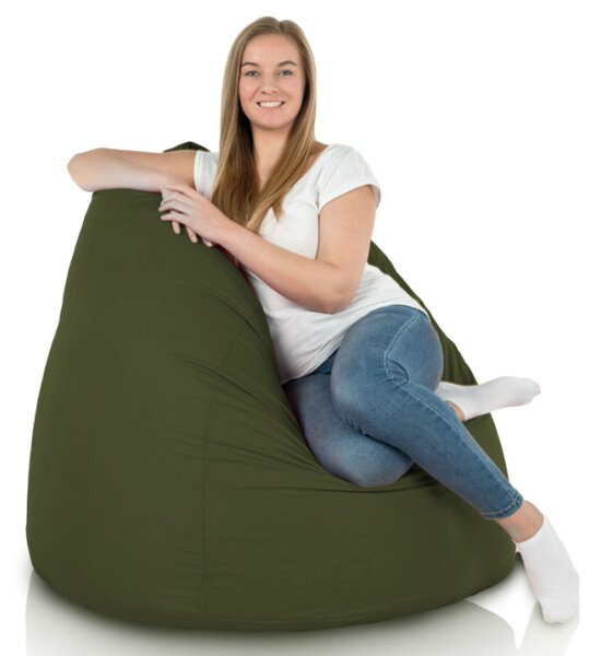 Sedací vak SAKO tmavozelený OUTDOOR
