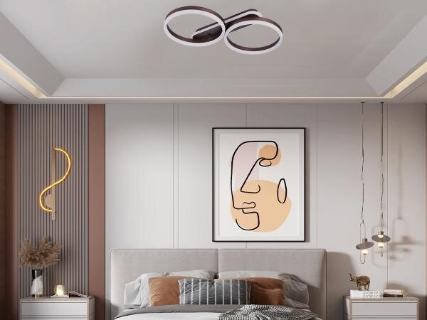 LED stmievateľné stropné svietidlo LED/60W/230V 3000-6500K + diaľkové ovládanie