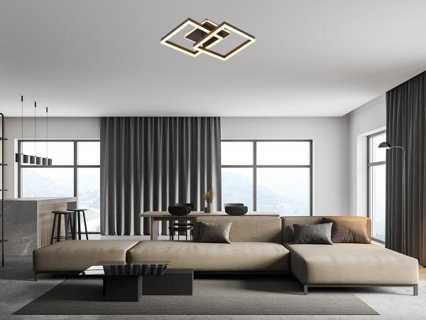 LED stmievateľné stropné svietidlo LED/80W/230V 3000-6500K + diaľkové ovládanie