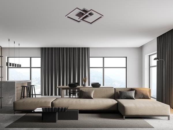 LED stmievateľné stropné svietidlo LED/80W/230V 3000-6500K + diaľkové ovládanie