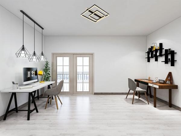 LED Stmievateľné stropné svietidlo LED/95W/230V 3000-6500K + diaľkové ovládanie