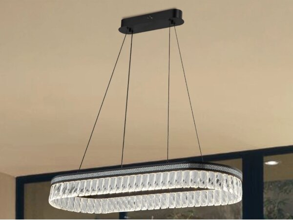 LED stmievateľný krištáľový luster na lanku THALIA LED/50W/230V 3000-6000K + DO