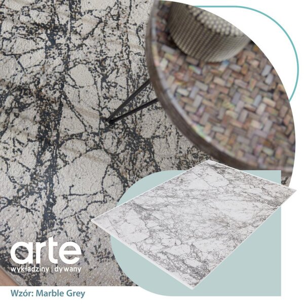 Koberec Arte Magic Marble sivý