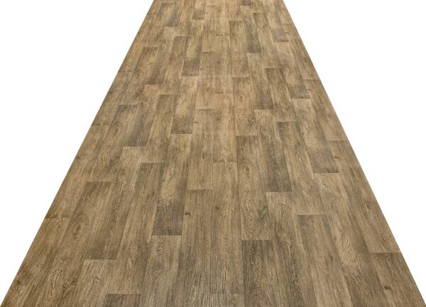 PVC podlaha Rimini Aged Oak 691D hnedá